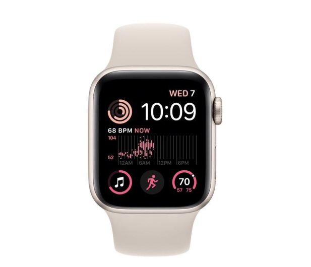 Apple Watch SE 2 40/Starlight Aluminum/Starlight Sport GPS - 1071030 - zdjęcie 3